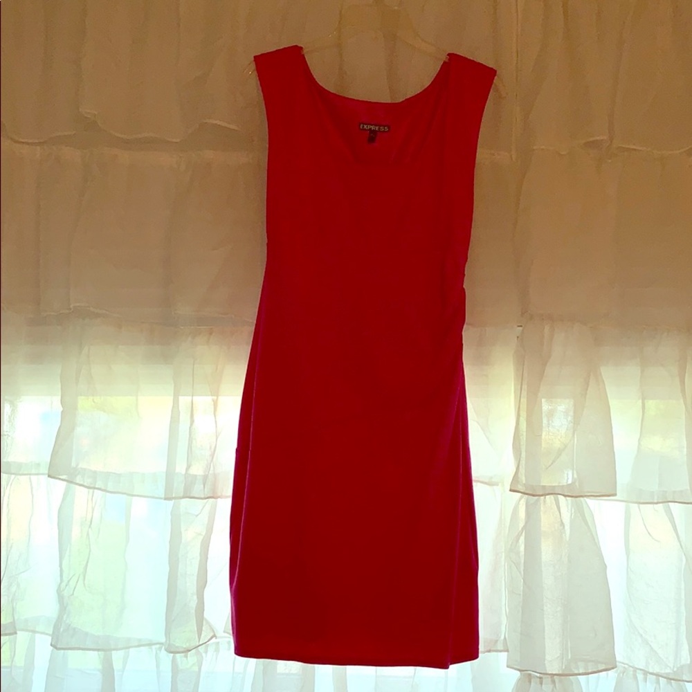 Express Hot Pink Dress